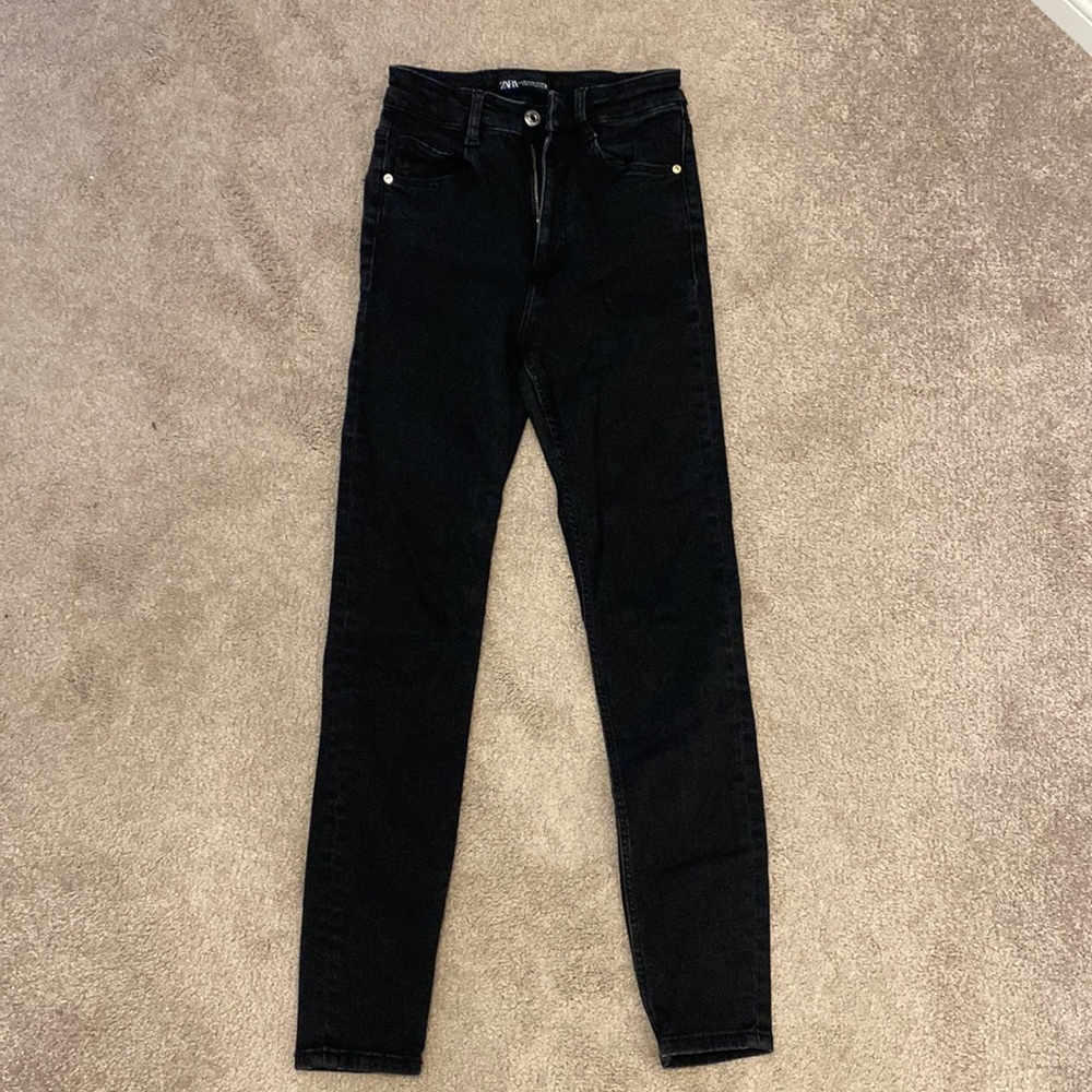 Zara black Jeans size 4